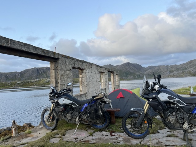 Camping at the Nordkapp